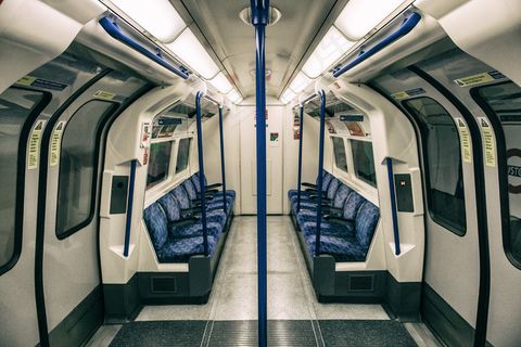 伦敦，地铁，地铁，火车