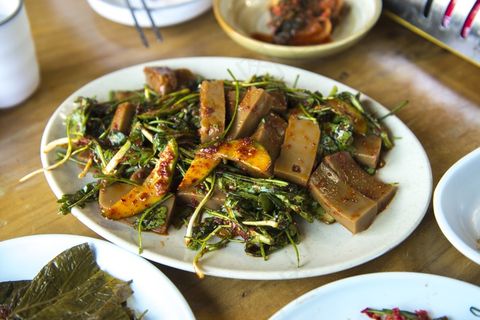 亚洲，亚洲，晚餐，食品，韩国，韩国