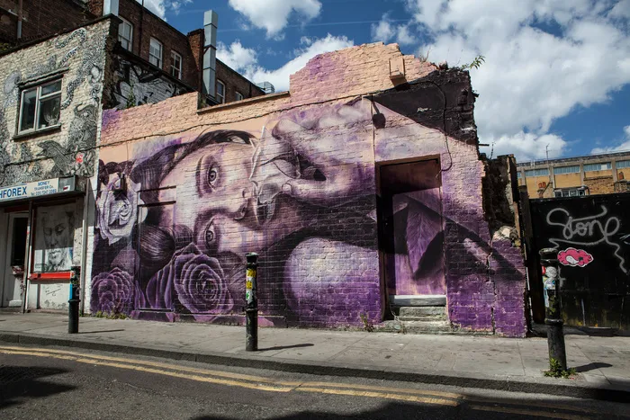 涂鸦，伦敦，街头艺术