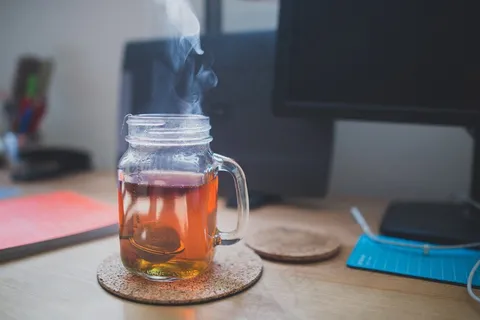 电脑,桌面,热,办公室,茶,科技 电脑,桌面,热,办公室,茶,科技