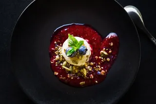 黑色，深色，甜点，甜点，食品，水果，开销