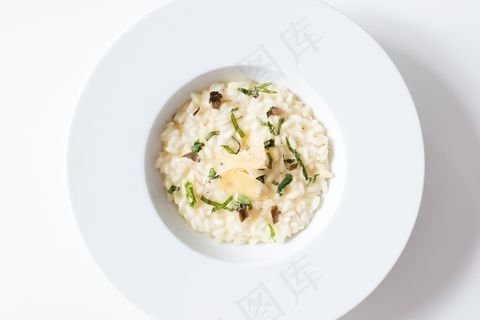 晚餐，菜，食品，最小，极简主义，顶上，板，板，米，白