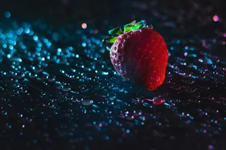 水果，高清壁纸，草莓