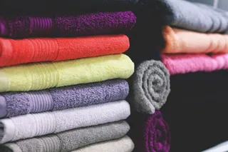 毛巾,抹布,毛巾浴巾,浴巾,手,浴室