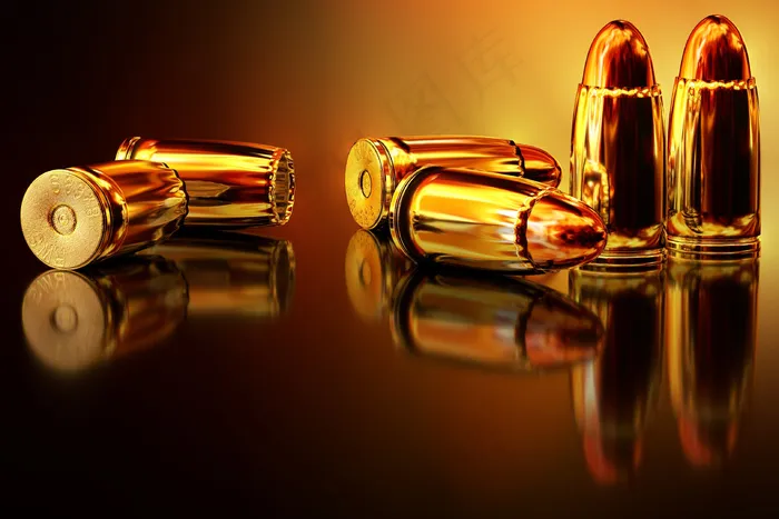 黄金，黄金，枪支，枪支，军事，射击，射击，战争，武器