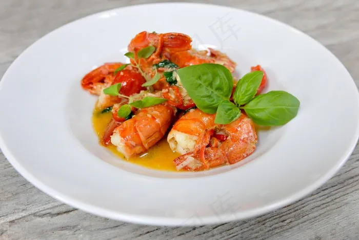 花园，户外，外部，虾，虾，海鲜，虾，虾