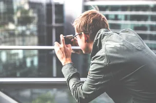 相机，伦敦，男人，电话，照片