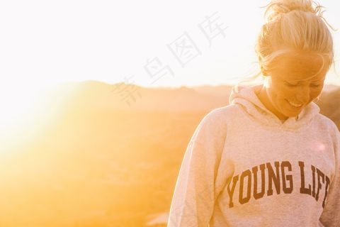 冒险，女孩，假日，夏季，日落，度假，女人，年轻人