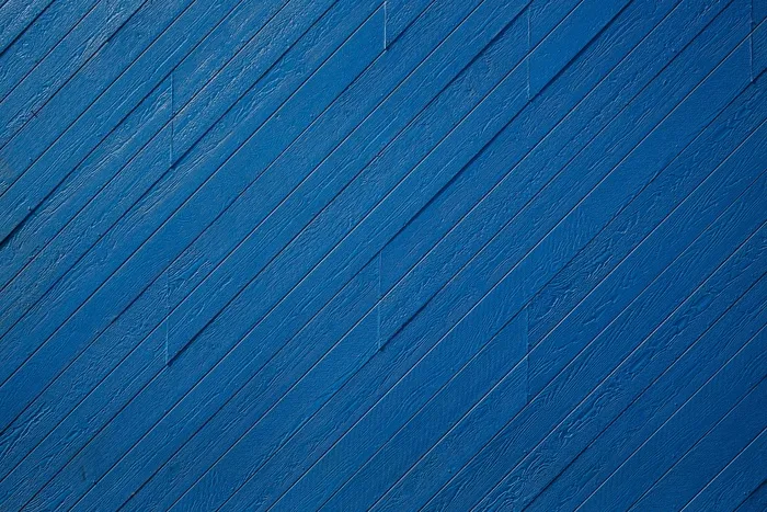 蓝色，副本空间，创意，设计，高清壁纸，粉刷，顶部，木材