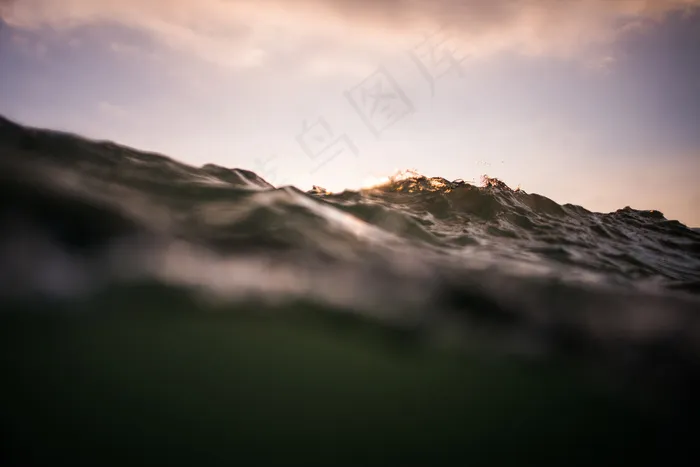 巴厘岛，滴眼液，海洋，海，天空，飞溅，冲浪，浪潮，水，波