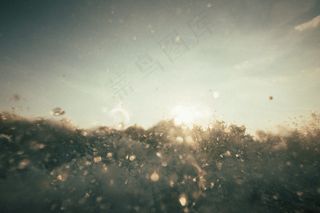 巴厘岛，滴眼液，海洋，海，天空，飞溅，冲浪，浪潮，水，波