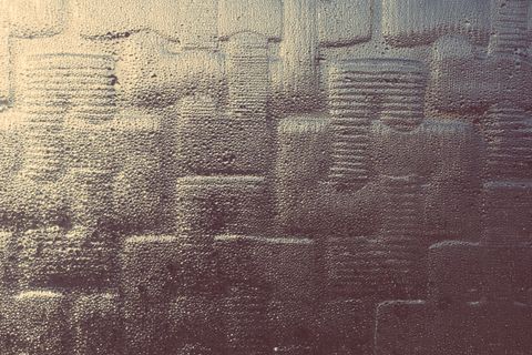 钱包,玻璃,包,地毯,砖背景,抽象