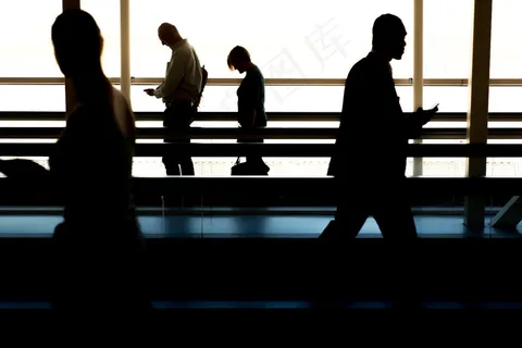 机场，商人，高清壁纸，行李，乘客，步行，行走