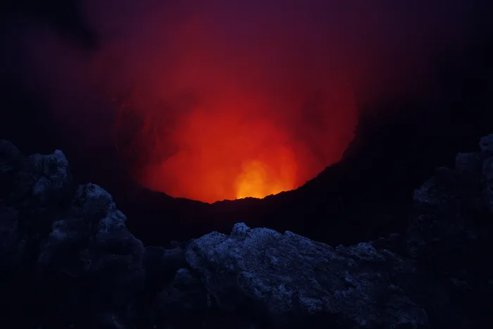 火山,岩浆,熊熊大火,熔浆,熔岩,火