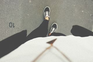 衣服，服装，鞋类，腿，腿