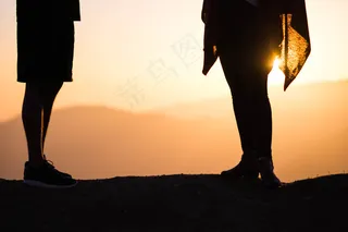 朋友，假日，腿，腿，光，之一，夏季，假期，女人