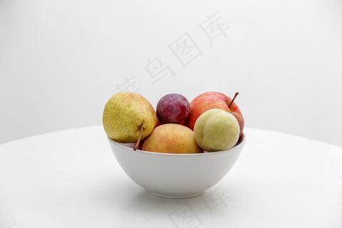 碗，碗，食品，水果，水果，最小，极简主义，梨，梨