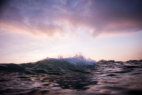 巴厘岛，滴眼液，乐趣，海洋，海，天空，飞溅，冲浪，浪潮，水，波