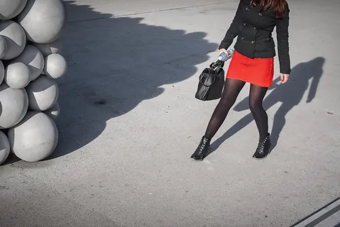 女孩，腿，腿，步行，走，女人