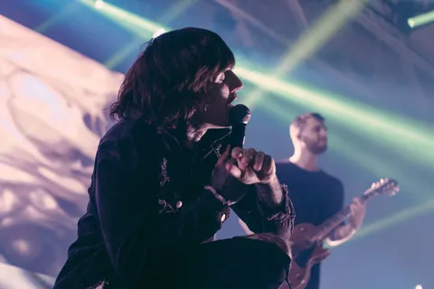 音乐会，蹲伏，摇滚，歌手，歌曲