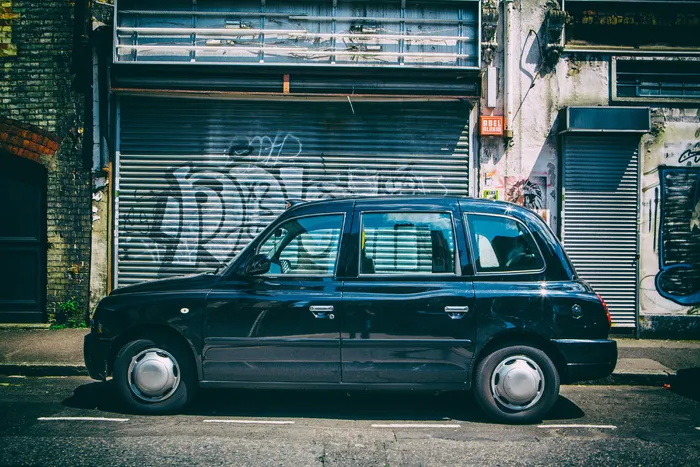 汽车，伦敦，出租车