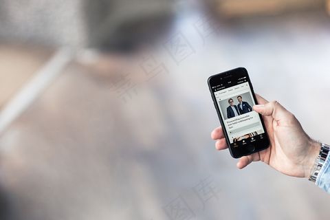 手，手，持有，电话，技术