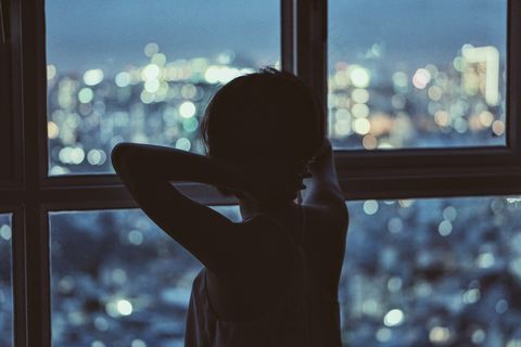 假期，酒店，晚上，性感，度假，女人