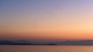 背景，美丽，黄昏，渐变，高清壁纸，山，自然，海洋，户外，柔和的色彩，剪影，天空，日落，水