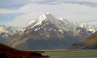 云团，农村，探索，雄伟，山，农村，天空，雪，谷，旅游癖