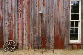 谷仓，谷仓板，建筑，椅子，旧，现场，马车，风化，车轮，窗口