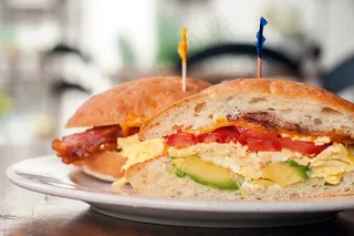 鸡蛋，鸡蛋，食品，三明治，三明治