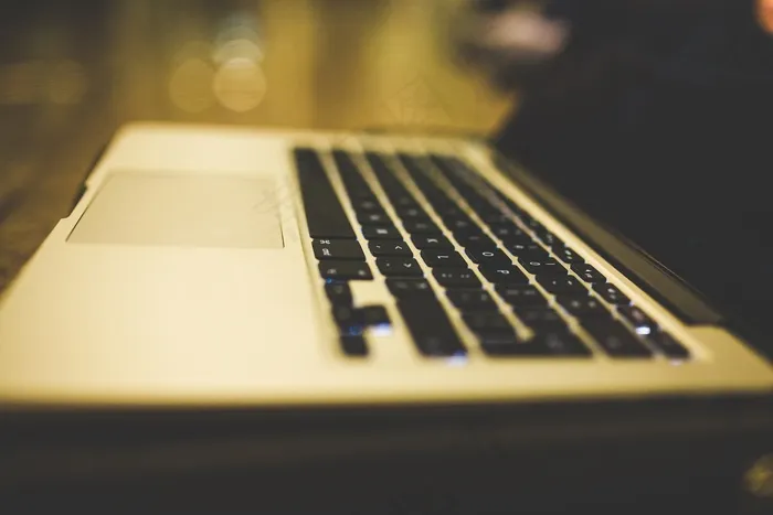 散景，Cc0，计算机，桌面，高分辨率，键盘，笔记本电脑，Macbook，办公室，侧视图，股票，工作