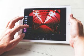 电脑，设计师，显示器，摄影师，屏幕，屏幕