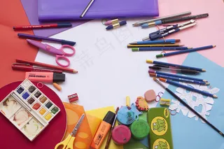 艺术家，艺术，绘画，绘画，学校，文具，研究