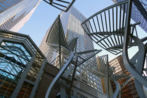 建筑物,市中心,金属,办公室,雕塑,天空,摩天大楼,城市 建筑物,市中心,金属,办公室,雕塑,天空,摩天大楼,城市