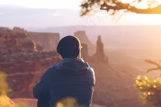 冒险，帽子，人
