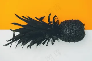 明亮，颜色，多彩，颜色，色彩，设计，设计师，食品，水果，水果，架空，菠萝，菠萝