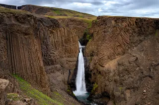冒险，云，农村，探索，徒步旅行，冰岛，山，户外，洛矶山脉，崎,,农村，风景，天空，地形，旅游，水，瀑布