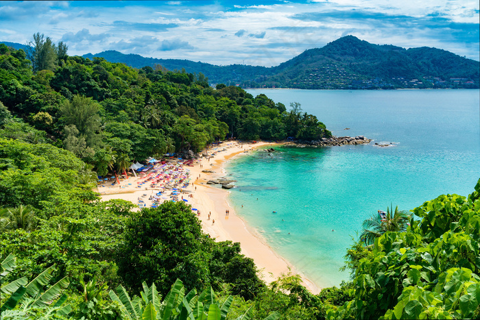 海洋,湖泊,树,山峦,江河,泰国