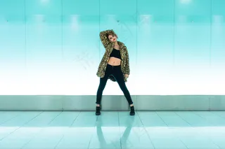 衣服，服装，女孩，肖像，性感，墙，女人