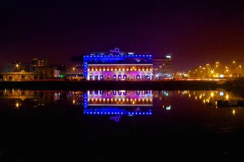 蓝色，光明，Cc0，都柏林，高分辨率，爱尔兰，灯，红色，正版照片