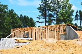 木材厂,树,风景,天空,桥梁,施工