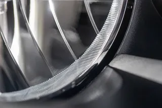 抽象，汽车，汽车，铬，前灯，工业，宏，塑料，反射，形状，光泽