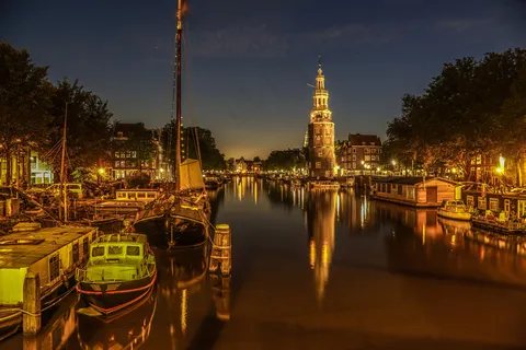 都市夜景,建筑,夜景照明,江河,上海外滩,阿姆斯特丹 都市夜景,建筑,夜景照明,江河,上海外滩,阿姆斯特丹
