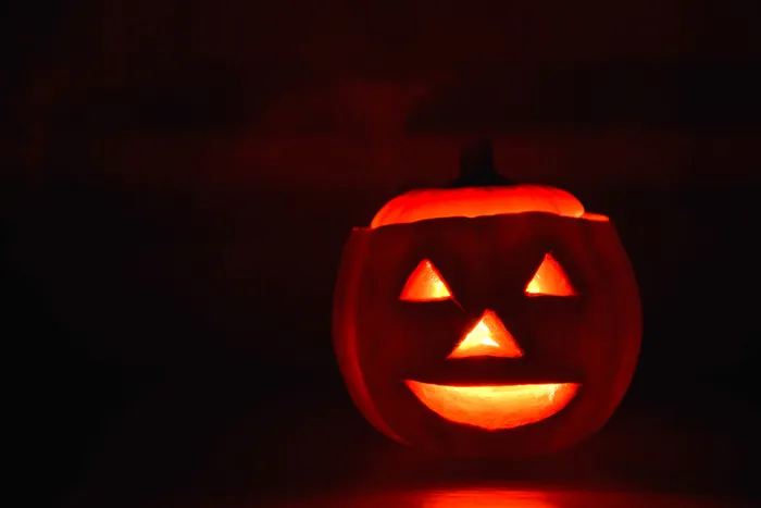 秋季，蜡烛，雕刻，切，秋天，发光，万圣节，快乐，光，南瓜，微笑