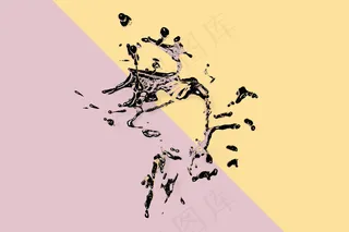 抽象，艺术，背景，创意，设计，平面，图形，液体，最小，粉彩，形状，银，飞溅，墙纸