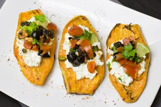 饮食，食品，健康，健康，午餐，沙拉，沙拉，小吃，山药，山药