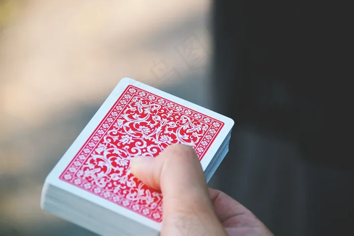 火柴盒,扑克,二维码,手,麻将,魔法