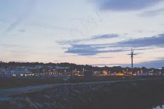 海滩，Cc0，清除，都柏林，黄昏，晚上，高分辨率，爱尔兰，度假胜地，海边，天空，正版照片