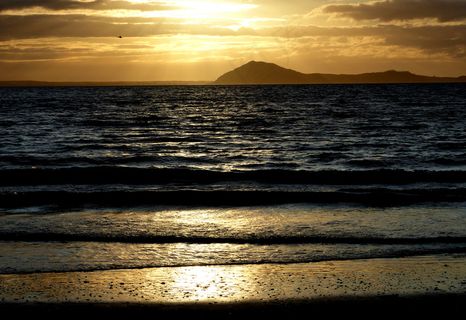 海滩，云，海岸，性质，海洋，海洋景观，户外，沙，海，滨，天空，夏季，阳光，日落，温暖，水，波